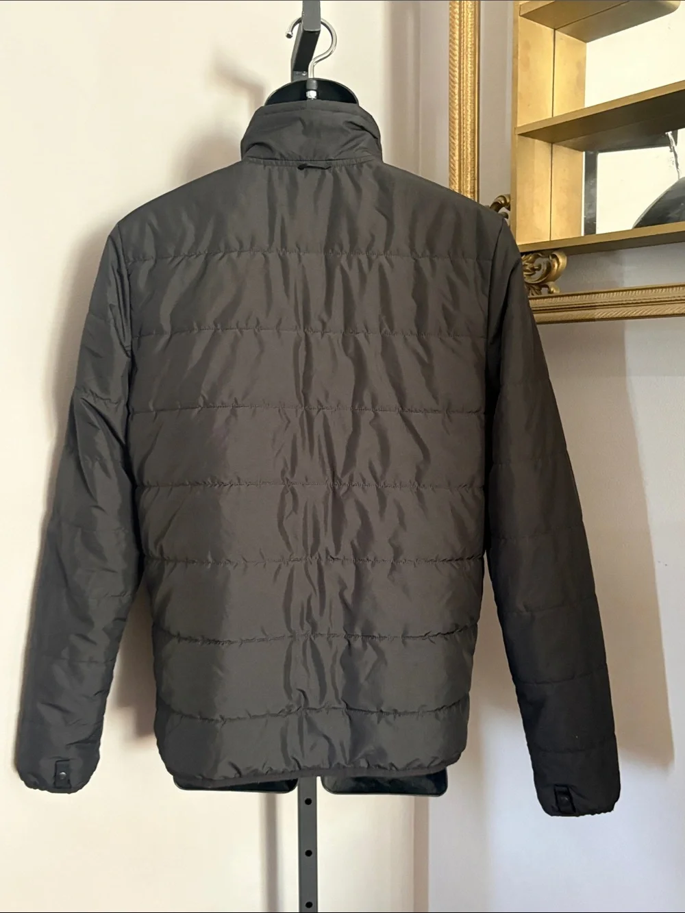 The North Face Men’s Small Hydrenalite Down Jacket Black Quilted Puffer